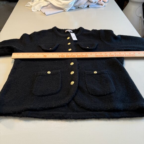 J. Crew Textured sweater lady jacket XL - Picture 5 of 9